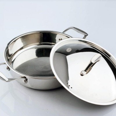 New hot pots stainless steel shabu shabu hot pot With Induction Bottom