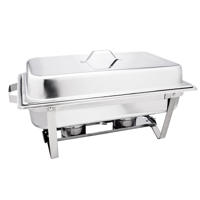 Newest Stainless Steel Folding Chafing Dish with Straight Feet For Hotel Restaurant